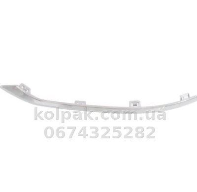 Правий молдинг заднього бампера Acura TLX 2014-2017, хром, AVTM, 33508TZ3A01, 181107958 Правий молдинг заднього бампера Acura TLX 2014-2017, хром, AVTM, 33508TZ3A01, 181107958