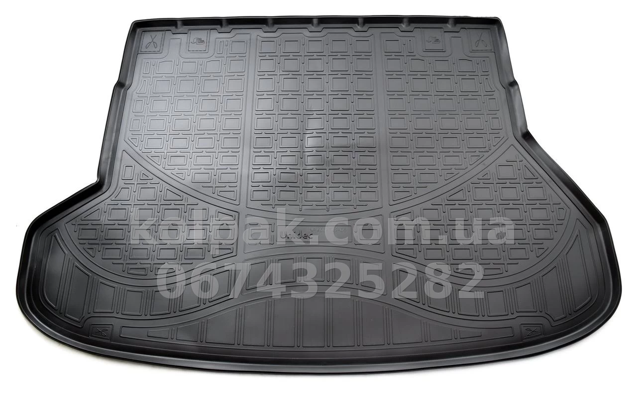 Polyurethane boot mat for Kia Ceed SW/Ceed JD SW 2012-, Norplast NPA00-T43-051 Polyurethane boot mat for Kia Ceed SW/Ceed JD SW 2012-, Norplast NPA00-T43-051 β photo 1