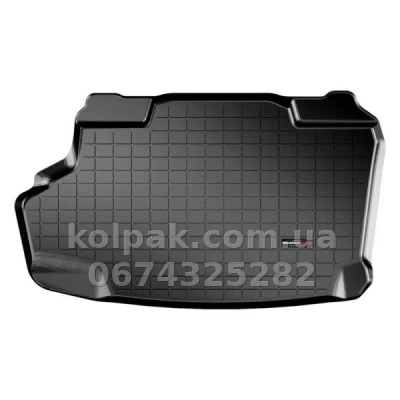 Boot mat for Toyota Camry 2012-2014, hybrid, black, WeatherTech 40712 — photo 2