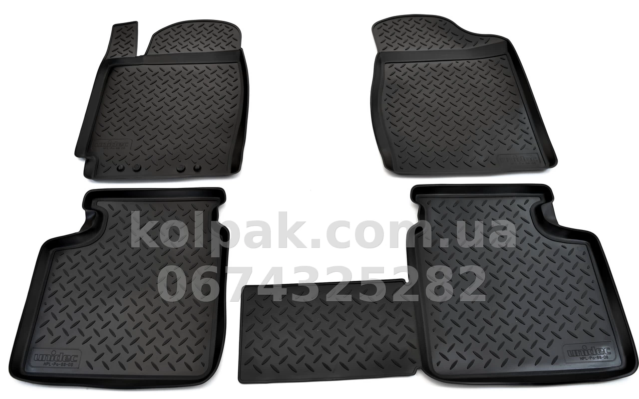 Polyurethane floor mats for Toyota Camry V30 2001-2006, Norplast, NPL-Po-88-08 Polyurethane floor mats for Toyota Camry V30 2001-2006, Norplast, NPL-Po-88-08 β photo 1