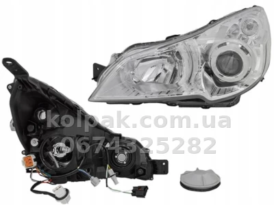 Передня ліва фара Subaru Legacy/Outback 2009-2014, електричне регулювання, без ламп (H7/HB3/WY21W/W5W), Depo, 2201120LLDEM Передня ліва фара Subaru Legacy/Outback 2009-2014, електричне регулювання, без ламп (H7/HB3/WY21W/W5W), Depo, 2201120LLDEM