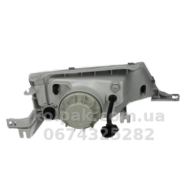 Передня ліва фара Daewoo Nexia 1995-2008, H4, електричне регулювання, Depo, 222-1103L-LD-EM Передня ліва фара Daewoo Nexia 1995-2008, H4, електричне регулювання, Depo, 222-1103L-LD-EM — фото 2