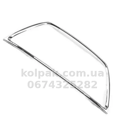 Рамка решітки радіатора Mitsubishi Outlander XL 2010-2012, хромована, AVTM, 184817995 Рамка решітки радіатора Mitsubishi Outlander XL 2010-2012, хромована, AVTM, 184817995