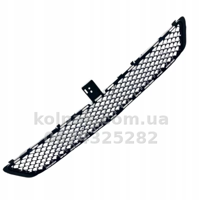 Решітка бампера Mercedes-Benz E-Class W212 2009-2012, Avantgarde, середня, чорна, AVTM, 2128850523, 184620910