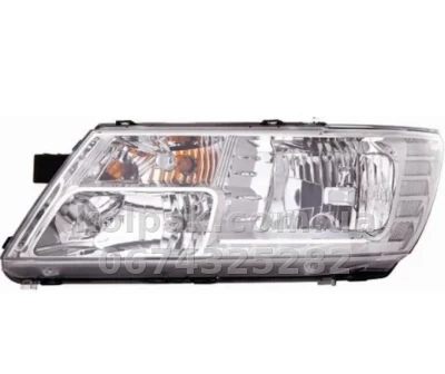 Передня ліва фара Dodge Journey 2008-2019/Fiat Freemont 2011-2016, механічне регулювання (HB4), хром відбивач, жовта, Depo, A341123LAS Передня ліва фара Dodge Journey 2008-2019/Fiat Freemont 2011-2016, механічне регулювання (HB4), хром відбивач, жовта, Depo, A341123LAS — фото 2
