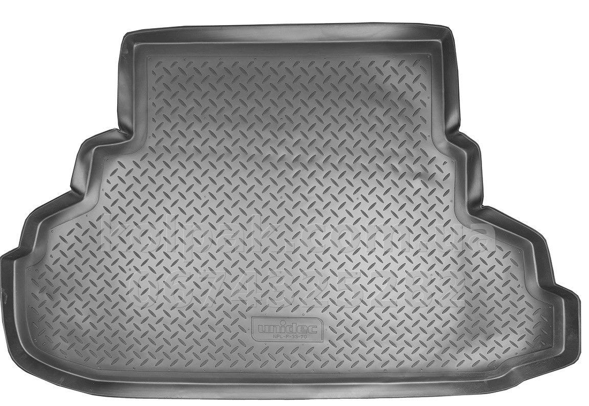 Polyurethane boot mat for Infiniti M35 Y50 SD 2005-2010, Norplast NPL-P-33-70 Polyurethane boot mat for Infiniti M35 Y50 SD 2005-2010, Norplast NPL-P-33-70 β photo 1