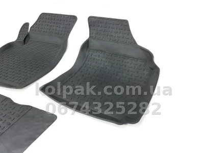 Floor mats for Daewoo Matiz 2000-, Rubber, 5 pcs, Seintex, 01298 — photo 4