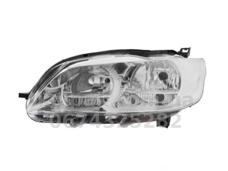 Передня права фара Peugeot 301 2013-, H7/H1, електричне/механічне регулювання, Depo, 550-1158R-LD-EM Передня права фара Peugeot 301 2013-, H7/H1, електричне/механічне регулювання, Depo, 550-1158R-LD-EM — фото 1