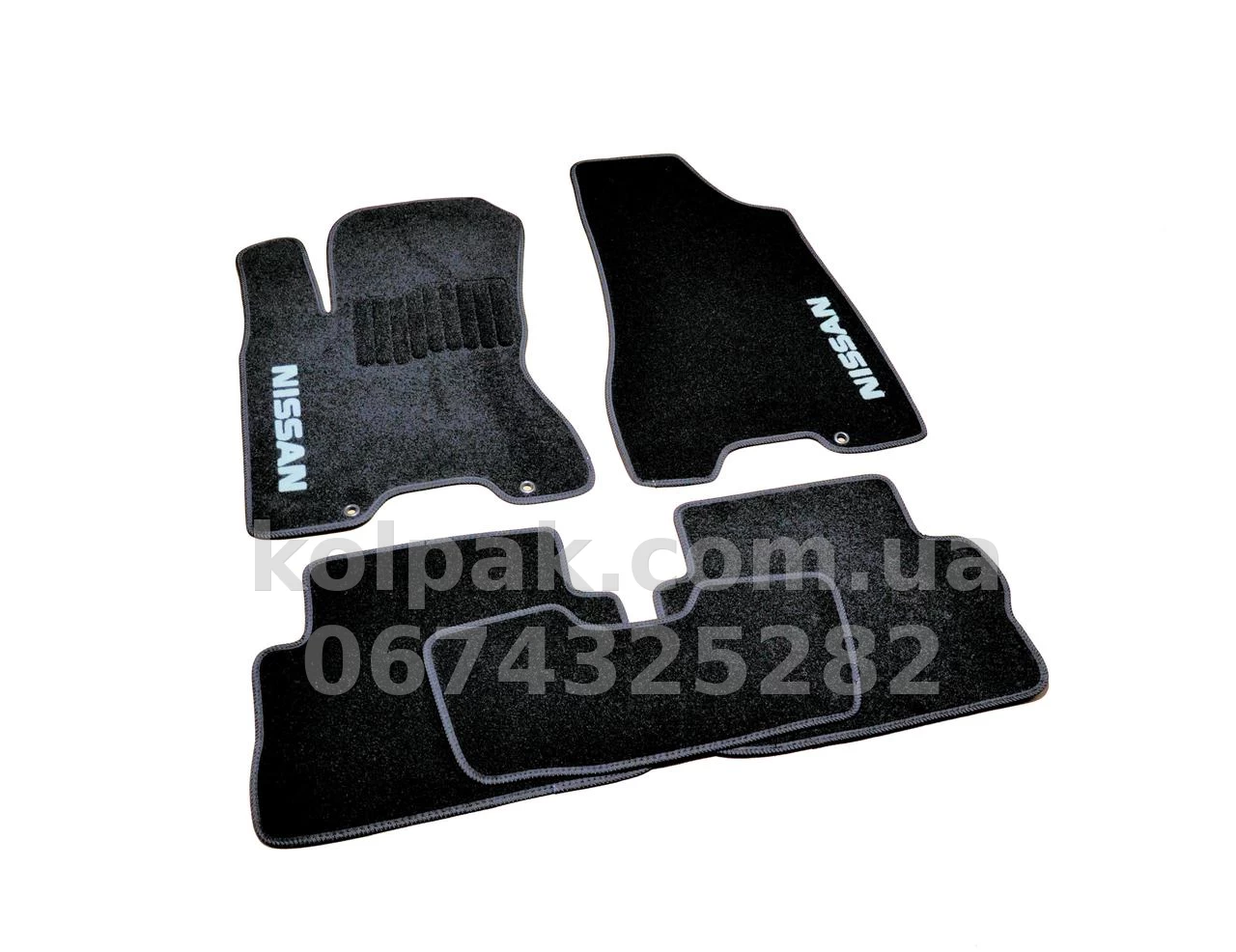 Carpet floor mats for Nissan X-Trail T31 2007-2014, Premium, black, AVTM BLCLX1433 Carpet floor mats for Nissan X-Trail T31 2007-2014, Premium, black, AVTM BLCLX1433 β photo 1