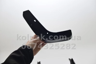 Бризковики Volkswagen Polo хетчбек 2009–2019 HAVOC Бризковики Volkswagen Polo хетчбек 2009–2019 HAVOC — фото 7