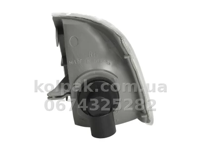 Right indicator light Peugeot 405 1987-1996, + bulb holder - bulb, Depo, 550-1503R-WE Right indicator light Peugeot 405 1987-1996, + bulb holder - bulb, Depo, 550-1503R-WE β photo 2