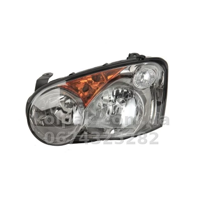 Передня ліва фара Subaru Impreza 2003-2005, H1/HB3, чорна рамка, електричне регулювання, Depo, 220-1111L-LDEM7 Передня ліва фара Subaru Impreza 2003-2005, H1/HB3, чорна рамка, електричне регулювання, Depo, 220-1111L-LDEM7