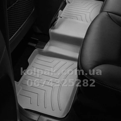 Килимки в салон Mercedes-Benz GL-Class/ML-Class 2005-, з бортиком, задні, сірі, Weathertech 460162 Килимки в салон Mercedes-Benz GL-Class/ML-Class 2005-, з бортиком, задні, сірі, Weathertech 460162 — фото 2