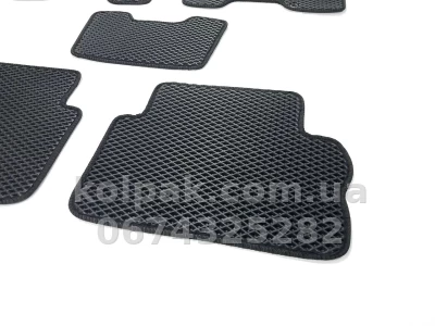 Килимки в салон Nissan X-Trail T31 2007-2014, EVA, чорні, 5 шт., AVTM BLCEV1433 — фото 6