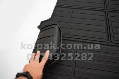 HAVOC 3D boot mat for Toyota Highlander IV (XU70) 2021–2026, left-side projection — photo 5