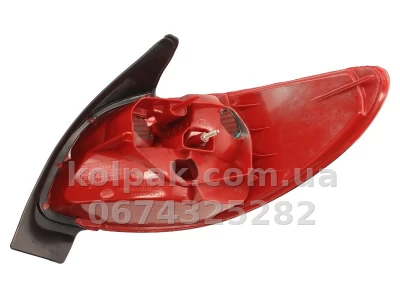 Rear left light Peugeot 206 HB 1998-2003, Depo, 550-1921L-UE — photo 2