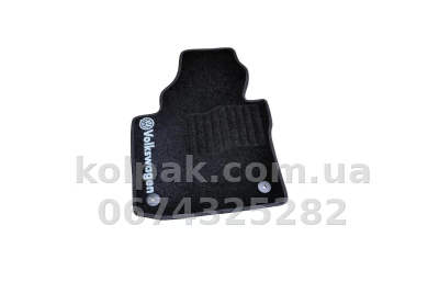 Ворсові килимки в салон Volkswagen Touran 2010-, 5 місць, чорні, 5 шт., AVTM BLCCR1686 Ворсові килимки в салон Volkswagen Touran 2010-, 5 місць, чорні, 5 шт., AVTM BLCCR1686 — фото 2