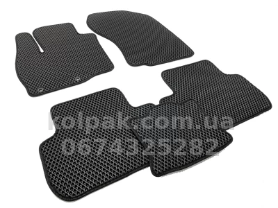 Килимки в салон Mitsubishi Outlander 2012-, EVA, чорні, 5 шт., AVTM BLCEV1397 Килимки в салон Mitsubishi Outlander 2012-, EVA, чорні, 5 шт., AVTM BLCEV1397 — фото 2