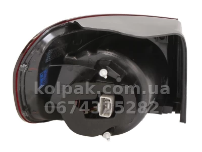 Задній правий ліхтар Volkswagen Golf Plus 2009-2013, зовнішній LED, Depo, 441-1972R3AE — фото 2