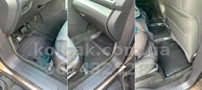 Всепогодні килимки в салон Ford Explorer 2010–2019 HAVOC™ Maximum Coverage — фото 5
