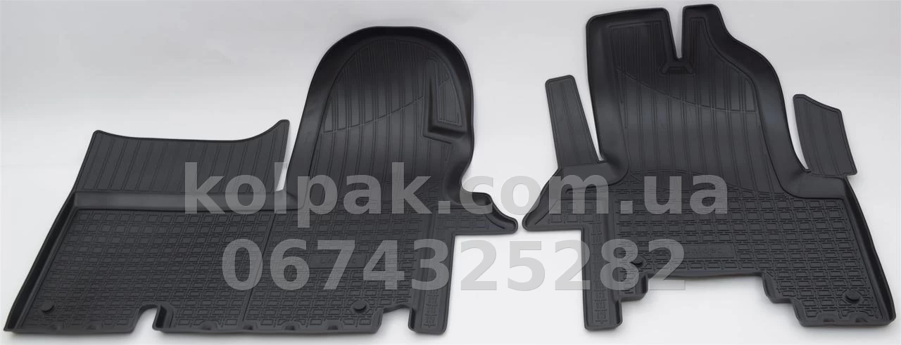 Polyurethane floor mats for Iveco Daily 2006-, Norplast, NPA11-C36-100 Polyurethane floor mats for Iveco Daily 2006-, Norplast, NPA11-C36-100 β photo 1