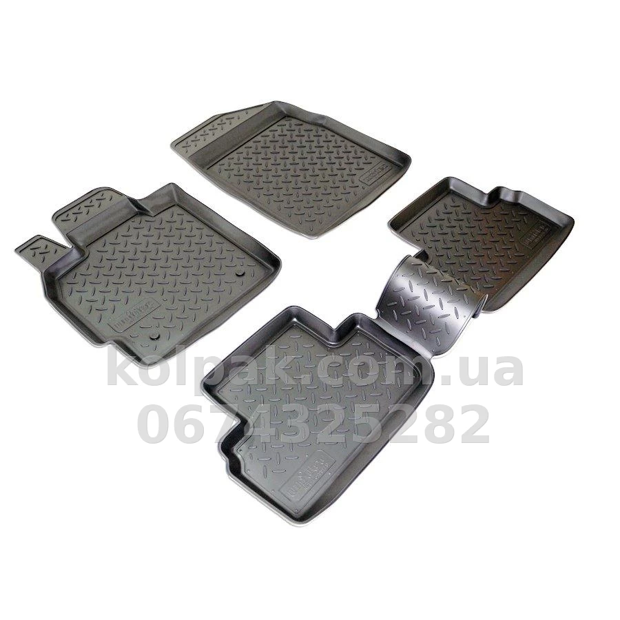 Polyurethane floor mats for Mazda CX-7 2006-, Norplast, NPL-Po-55-70 Polyurethane floor mats for Mazda CX-7 2006-, Norplast, NPL-Po-55-70 β photo 1