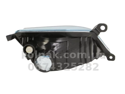 Лівий покажчик повороту Nissan Micra (K12) 2008-2010, білий, перед решіткою, без патрона, Depo, 215-1673L-UE — фото 2