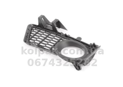 Right bumper grille BMW 3-Series F30 2012-2019, with fog light opening, M-Sport, AVTM, 51118054156, 181422916 — photo 2