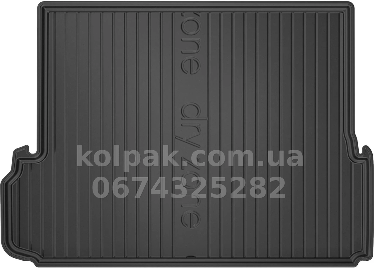 Boot mat for Toyota Land Cruiser Prado J150 2009-2019, 7 seats, 3-zone climate control, folded 3 row, Frogum FG DZ548171 Boot mat for Toyota Land Cruiser Prado J150 2009-2019, 7 seats, 3-zone climate control, folded 3 row, Frogum FG DZ548171 β photo 1