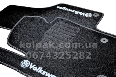 Ворсові килимки в салон Volkswagen Jetta 2010-, чорні, 5 шт., AVTM BLCCR1667 Ворсові килимки в салон Volkswagen Jetta 2010-, чорні, 5 шт., AVTM BLCCR1667 — фото 4