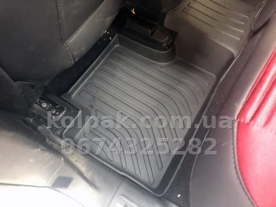 Всепогодні килимки в салон Jeep Cherokee 2014–2024 HAVOC™ Maximum Coverage — фото 5