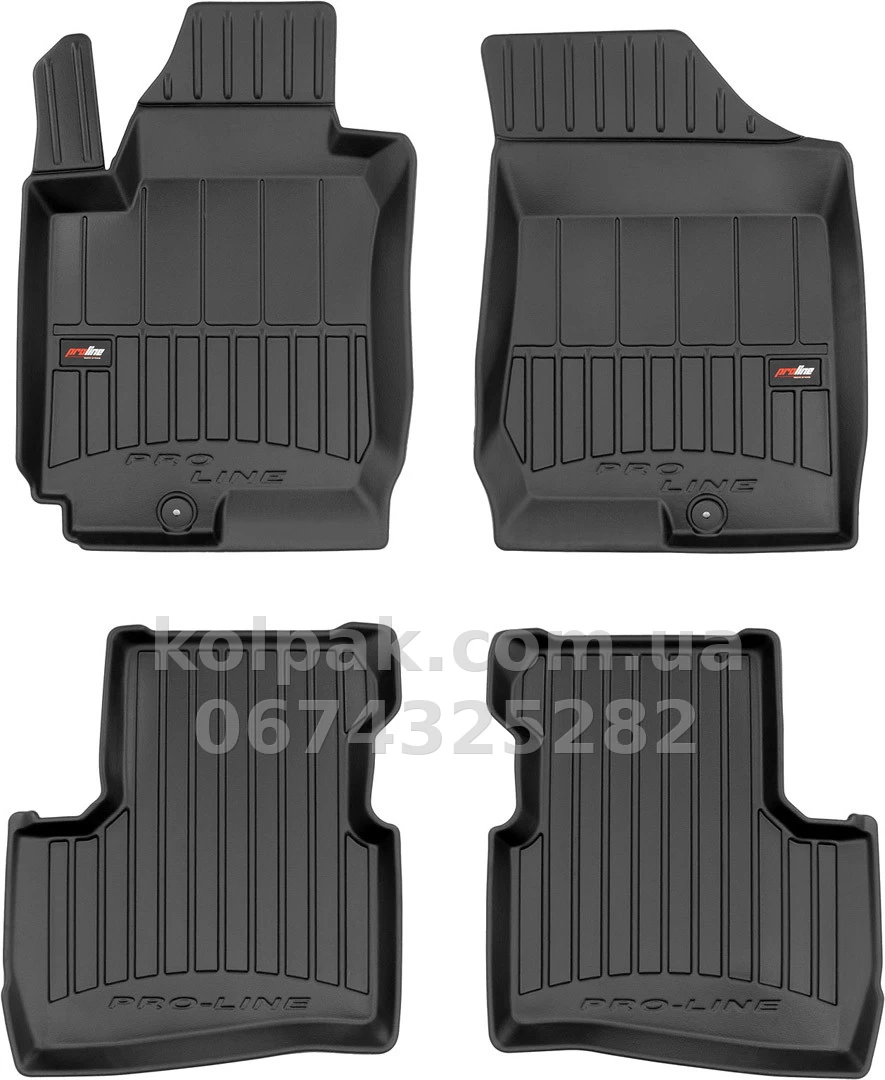 Floor mats for Kia Ceed 2006-2012, 3 doors, Proline 3D, Frogum, FG 3D426252 Floor mats for Kia Ceed 2006-2012, 3 doors, Proline 3D, Frogum, FG 3D426252 β photo 1