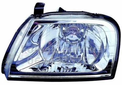 Передня ліва фара Mitsubishi L200 1996-2005, механічне регулювання Depo 214-1152L-LD-E