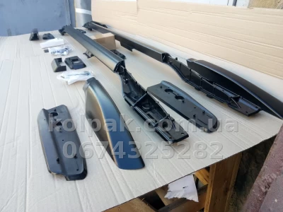 Рейлінги HAVOC Toyota Land Cruiser Prado 150 2013–2018, чорні Рейлінги HAVOC Toyota Land Cruiser Prado 150 2013–2018, чорні — фото 8
