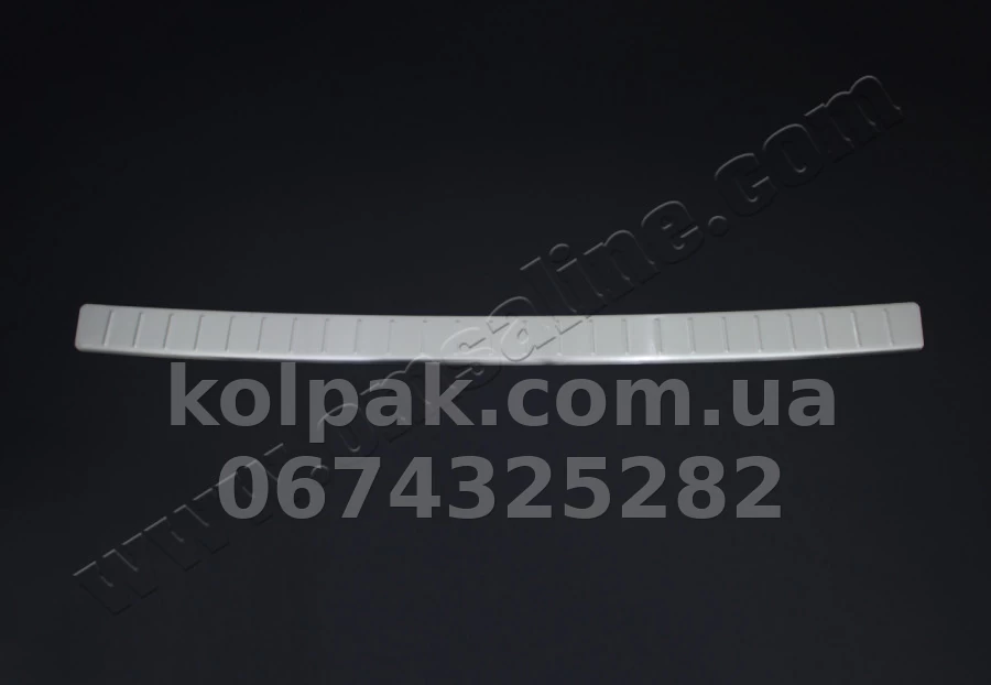 Chrome rear bumper protector (Matt) Mercedes-Benz Sprinter 906/Volkswagen Crafter 2006-, OmsaLine, 4724093T Chrome rear bumper protector (Matt) Mercedes-Benz Sprinter 906/Volkswagen Crafter 2006-, OmsaLine, 4724093T β photo 1