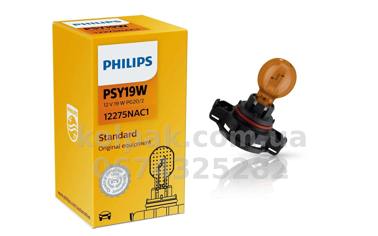 Żarówka samochodowa PSY19W Standard 12V 19W PG20/2 (1 szt.) Żarówka samochodowa PSY19W Standard 12V 19W PG20/2 (1 szt.) — zdjęcie 1