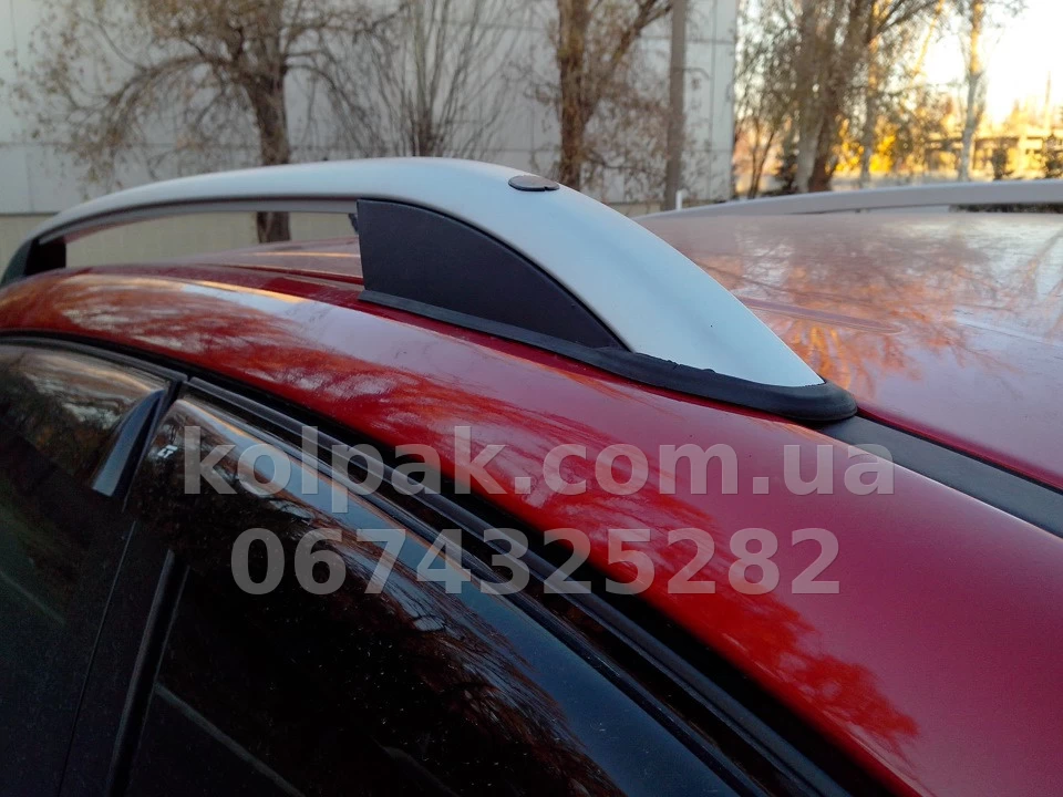 Roof rails for Renault Sandero (2013-) / type Crown, (adhesive Bracket) Erkul 07.SKP.06.12.G Roof rails for Renault Sandero (2013-) / type Crown, (adhesive Bracket) Erkul 07.SKP.06.12.G β photo 1
