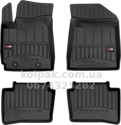 Килимки в салон Hyundai i10 2019-, Proline 3D, Frogum, FG 3D409712