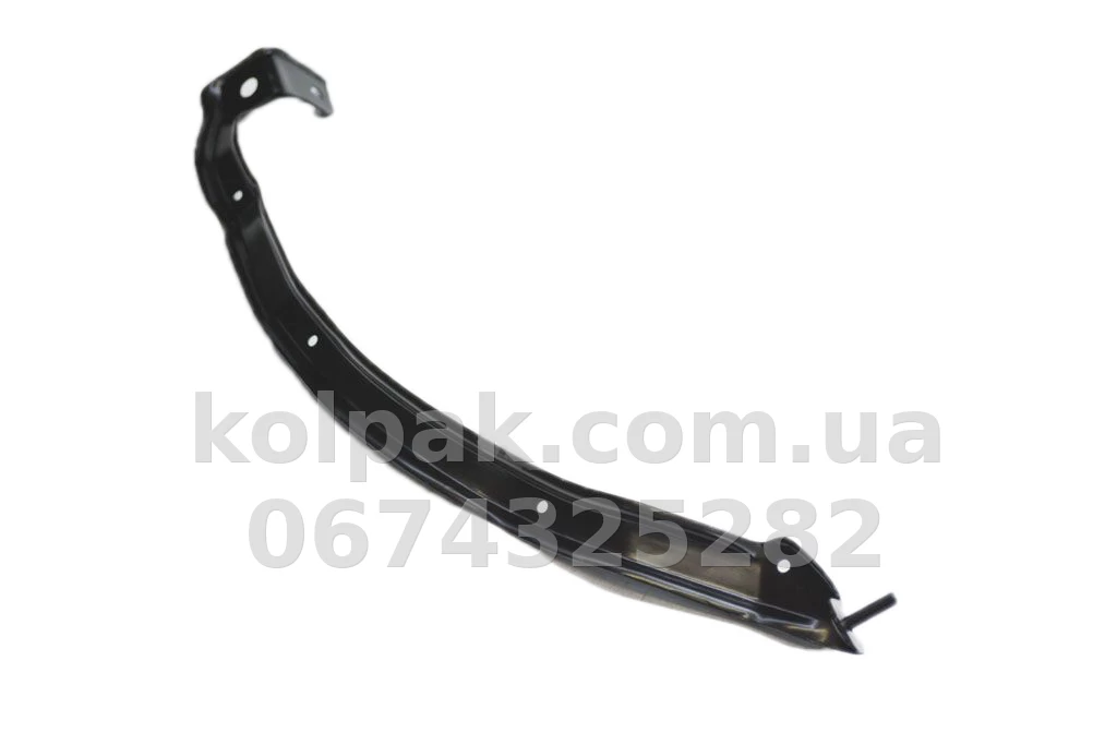 Prawy wspornik mocowania przedniego zderzaka Mitsubishi L200 2005-2015, pod reflektorem, AVTM, MN146316, 184813934 Prawy wspornik mocowania przedniego zderzaka Mitsubishi L200 2005-2015, pod reflektorem, AVTM, MN146316, 184813934 — zdjęcie 1