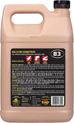 Polish for cleaning Meguiars Dual Action Cleaner Polish 3,79 L Meguiars M8301 Polish for cleaning Meguiars Dual Action Cleaner Polish 3,79 L Meguiars M8301 β photo 2