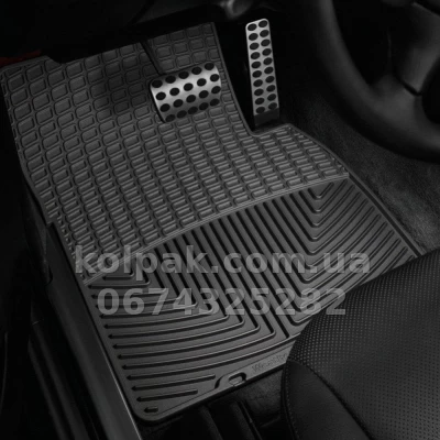 Килимки в салон Mercedes-Benz G-Class 1990-2018, передні, чорні, Weathertech W124 Килимки в салон Mercedes-Benz G-Class 1990-2018, передні, чорні, Weathertech W124 — фото 2