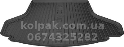 Boot mat for Toyota Auris SW 2012-2018, without two-level boot floor, with side recesses, Dry-Zone, Frogum FG DZ405905 — photo 2