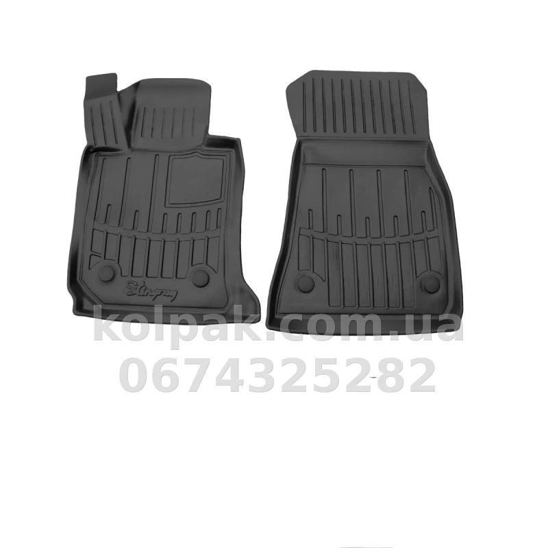 Поліуретанові килимки в салон BMW 3-Series G20/G21 2019- з бортиком, 2 шт. Stingray 5027252 Поліуретанові килимки в салон BMW 3-Series G20/G21 2019- з бортиком, 2 шт. Stingray 5027252 — фото 1