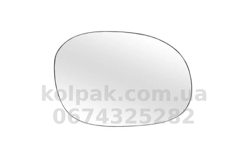 Правий вкладиш дзеркала Citroen C2/C3 2002-2009/Peugeot 206/206+ 1998-2003, опуклий, із підігрівом, електричне регулювання, AVTM, 8151CC, 186432283 Правий вкладиш дзеркала Citroen C2/C3 2002-2009/Peugeot 206/206+ 1998-2003, опуклий, із підігрівом, електричне регулювання, AVTM, 8151CC, 186432283 — фото 1