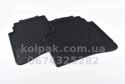 Оригінальні килимки в салон Mercedes-Benz S-Class W222 2013-, Long, гумові, задні 2 шт., A22268051489G33 — фото 2
