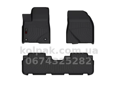 Всепогодні килимки в салон Toyota Highlander 2 ROW 2014–2019 HAVOC™ Maximum Coverage Всепогодні килимки в салон Toyota Highlander 2 ROW 2014–2019 HAVOC™ Maximum Coverage — фото 2