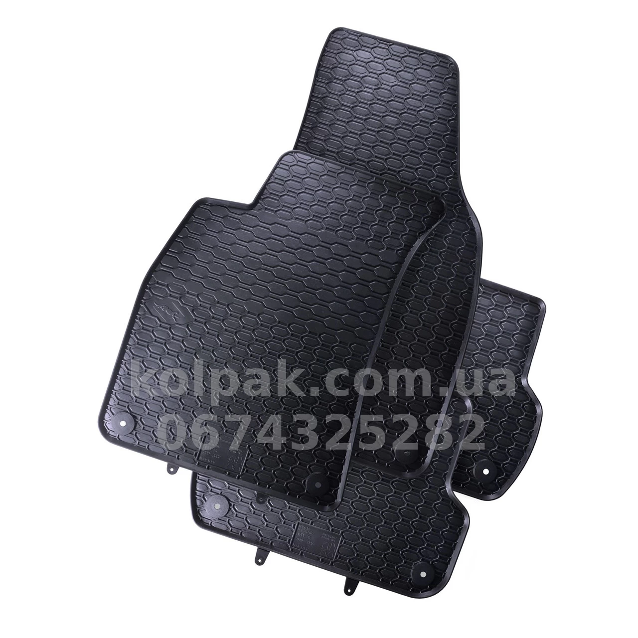 Floor mats for Audi A4 B6 2000-2004/Audi A4 B7 2004-2008/Seat Exeo 2008-2013, 4 pcs, Geyer Hosaja, 818/4C Floor mats for Audi A4 B6 2000-2004/Audi A4 B7 2004-2008/Seat Exeo 2008-2013, 4 pcs, Geyer Hosaja, 818/4C β photo 1