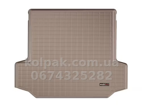 Килимок у багажник BMW 6-Series 2018-, за другим рядом, бежевий, WeatherTech 411103 Килимок у багажник BMW 6-Series 2018-, за другим рядом, бежевий, WeatherTech 411103 — фото 1