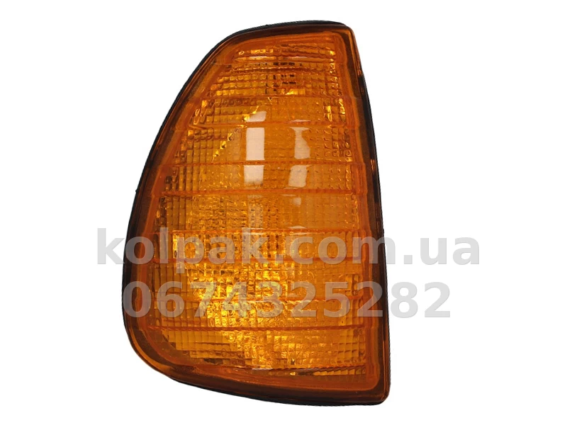Indicator light Mercedes W123 1976-1985 front right, with amber bulb holder Depo 440-1605RBWE-Y Indicator light Mercedes W123 1976-1985 front right, with amber bulb holder Depo 440-1605RBWE-Y β photo 1