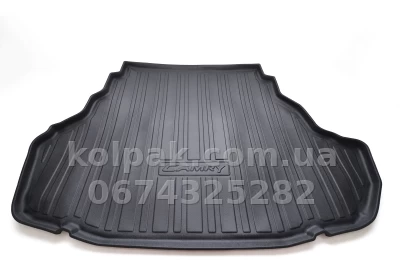 HAVOC 3D boot mat for Toyota Camry VII (XV50/XV55) 2012–2017 Elegance/Comfort — photo 2